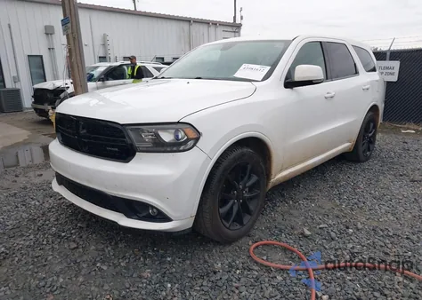 2017 Dodge Durango Gt Rwd из США, поврежденный, VIN 1C4RDHDG3HC814171